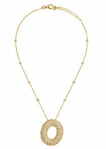 Initial sparkle Necklace ￼￼