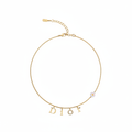 CD Daisy Necklace - Pure White Background