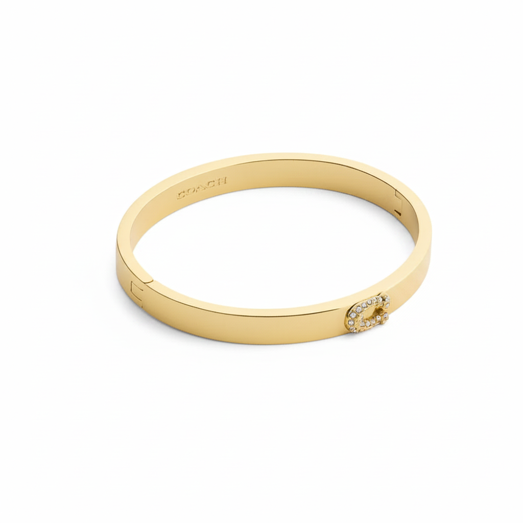 CD Clamp Bracelet
